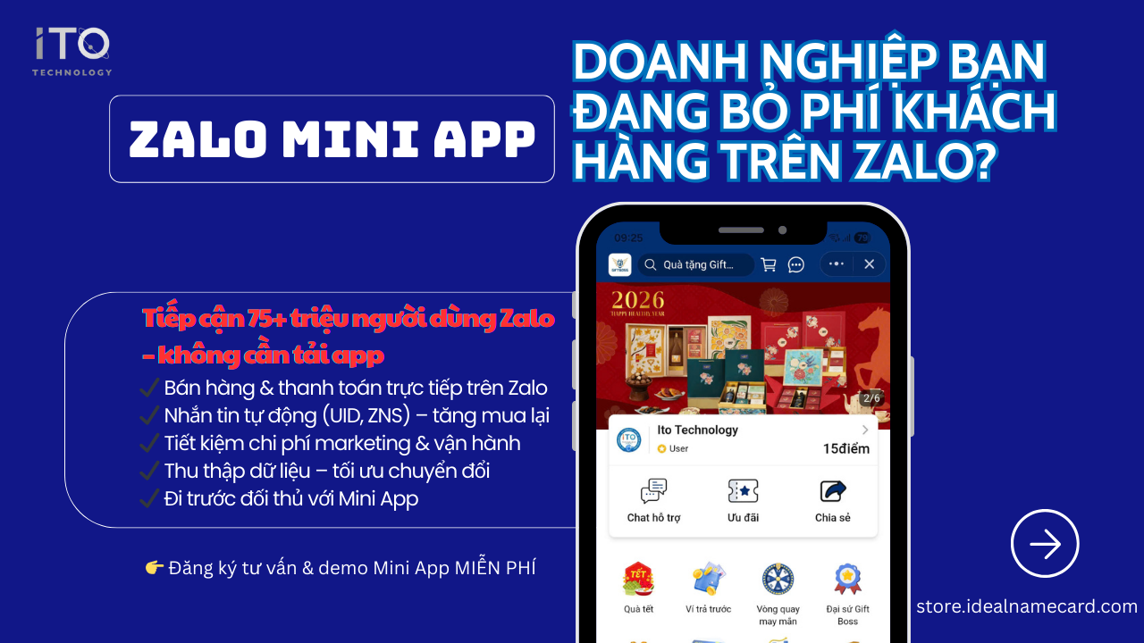 DOANH NGHIỆP BẠN ĐANG BỎ PHÍ KHÁCH HÀNG TIỀM NĂNG TRÊN ZALO?
